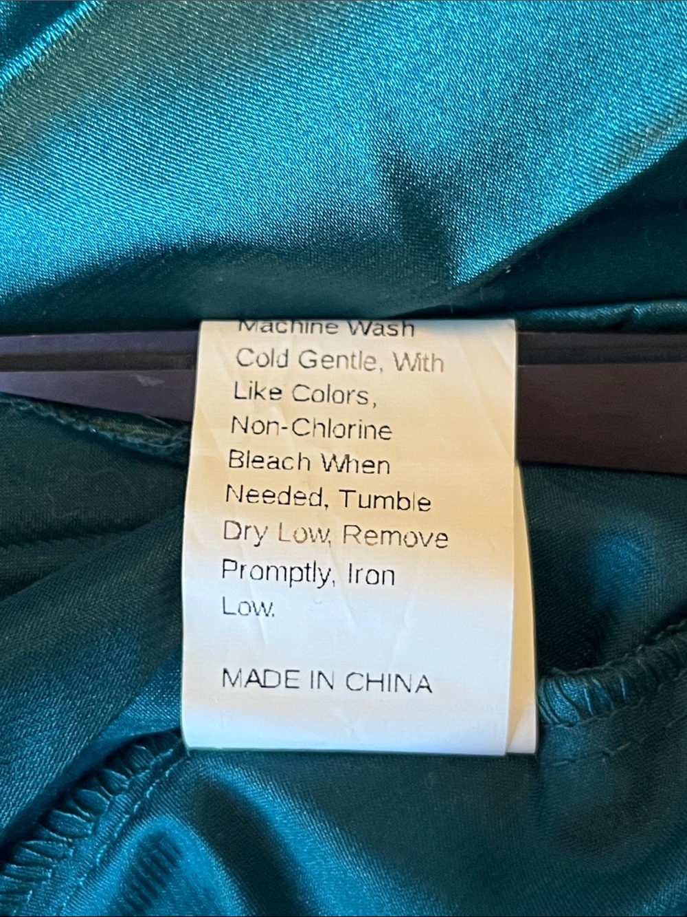 Dark Teal Green Off Shoulder Pleated Dress - Picture 11 of 11